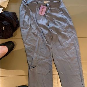 Joie Silk Blue Pants